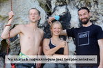 Na skałach najważniejsze jest bezpieczeństwo!