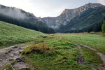 Żółty szlak w Dolinie Małej Łąki (Tatry)