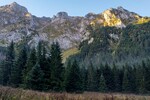 Żółty szlak w Dolinie Małej Łąki (Tatry)